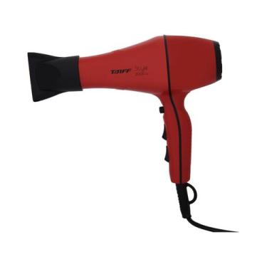 Imagem de Secador Cabelo Taiff Profissional Style 2000W Red Vermelho Motor AC Ca