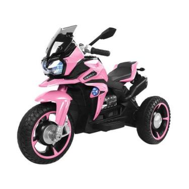 Imagem de Moto Eletrica Bandeirante Adventure Nierle R1600GS 12V Rosa