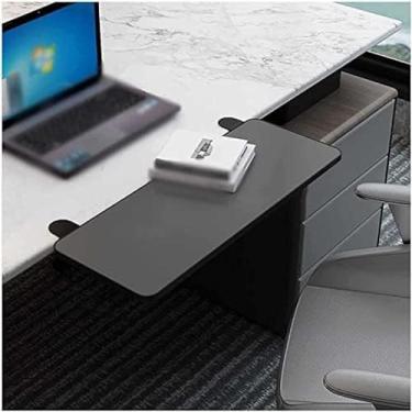 Imagem de Bandeja De Teclado, Extensor De Mesa Dobrável, Estrutura Ergonômica De Partição De Apoio De Braço Para Montagem Em Mesa, Alivia A Fadiga, Para Mesas De Escritório, Mesas De Jantar, Estantes,C,52×2