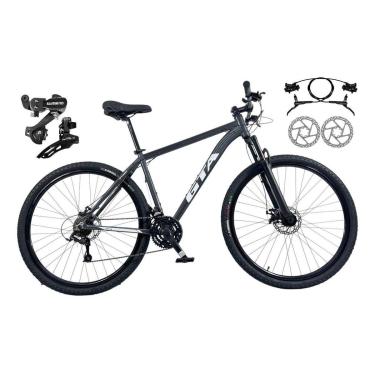 Imagem de Bicicleta 29 Gta Start Câmbios Shimano 21v Freio Hidráulico Garfo Suspensão-Unissex