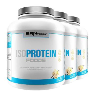 Imagem de Kit 3X Isoprotein Foods 2Kg Brnfoods-Unissex