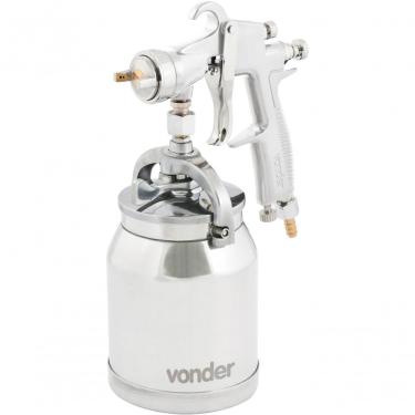 Imagem de Pistola Para Pintura Sucção 1,5mm 3,9 Pcm Caneca Alumínio 1