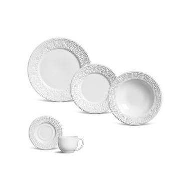 Imagem de Aparelho de Jantar 30 Peças Madeleine Branco Porto Brasil
