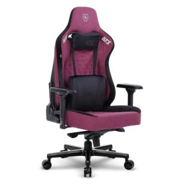 Imagem de Cadeira Gamer DT3 Rhino Fabric, ergonomica e confortável em Tecido DT3 TechSoft™, espuma injetada, estrutura reforçada em aço, braços 4D+, suporta até 200kg e altura máx. de 2,00m (Cosmos)