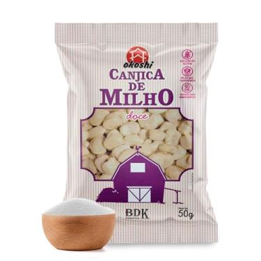 Imagem de OKOSHI - Canjica de Milho com Açúcar Orgânico - Pipoca Saudável, Snacks Saudáveis de Ba...