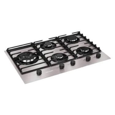 Imagem de Cooktop a Gás MCG5BL 5 Bocas Superautomático Mesa de Alumínio Bivolt M
