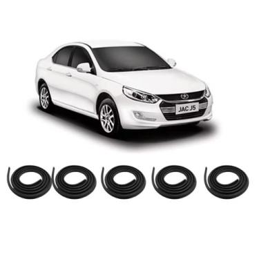 Imagem de Kit Borracha Vedação Das 4 Portas + Borracha Do Porta Malas J5 2010 à 