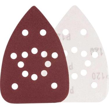 Imagem de Lixa Delta com Costado em Pluma, 140 mm x 140 mm x 93 mm, Grão 120, Em