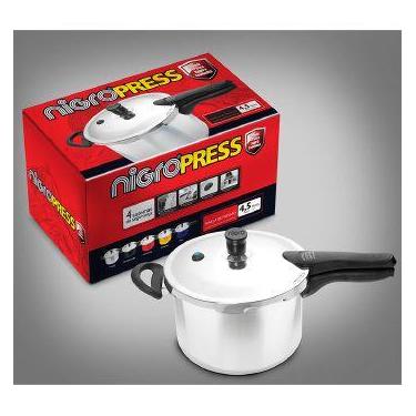 Imagem de Panela de Pressao PRESS Nigro 4,5 Litros F Externo - 097002