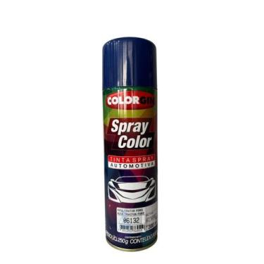 Imagem de Tinta automotiva spray colorgin cor azul trator ford 300 ml