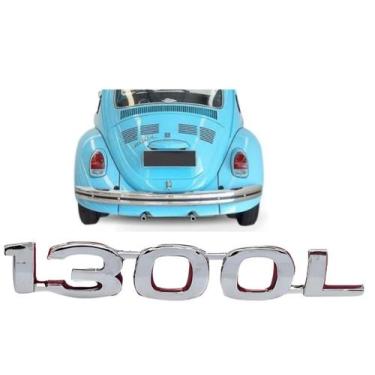 Imagem de Emblema Adesivo 1300 1300L 1500 1600 Capo Traseiro P/ Fusca Veículo: F