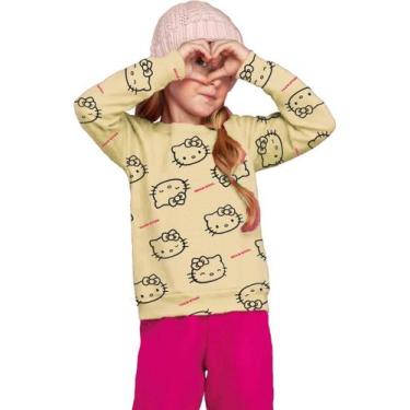 Imagem de Blusa Moletom Infantil Menina Inverno Personagens Licenciado - anjo da