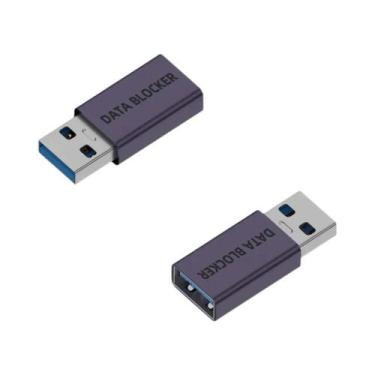Imagem de Bloqueador De Dados USB Para Viagem: Proteção Anti-Hacking E Sincroniz