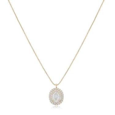 Imagem de Colar Cristal Olho Ouro - Viva Jolie