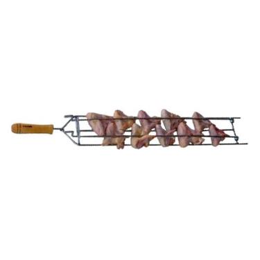 Imagem de Espeto Especial para Churrasco de Asa / Asinha Frango 72cm - Minasca