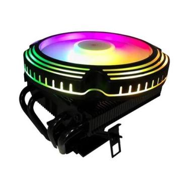 Imagem de Cooler De Ar Para CPU ARGB 120MM Com 4 Tubos De Calor Para Intel LGA 1