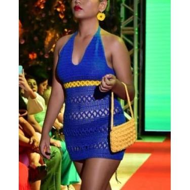 Imagem de Biquíni e Vestido Azul - Emporio Valeska Cardoso
