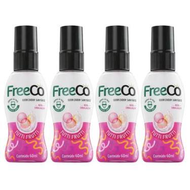 Imagem de Kit C4 Odorizador FreeCo Tutti Frutti Sanitário Free Brands - Dalegria