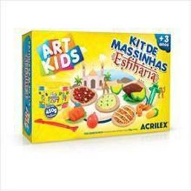 Imagem de Massa para Modelar Criativa KIT Massinha Esfiharia - Acrilex