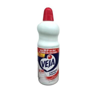 Imagem de Limpador Multiuso Bactericida Limpeza Pesada 2 em 1 com Cloro Ativo X-
