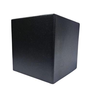 Imagem de Arandela 1 Facho 8x8x8 com 1 Lâmpada GU10 Modelo 2204 Bivolt Preto All Lux