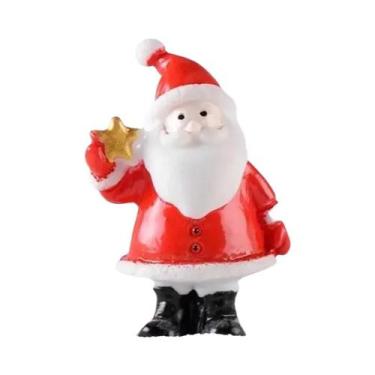 Imagem de Figurinhas De Natal Miniaturas Fofas: Boneco De Neve, Papai Noel E Ren