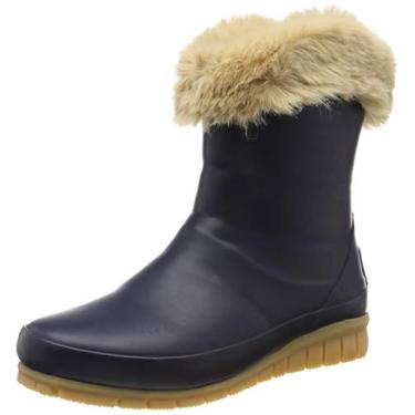 Imagem de Joules Chilton Short Padded Rain Boots, French Navy, US 6