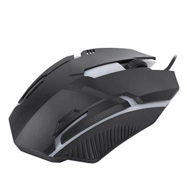 Imagem de Mouse para computador com fio, mouse portátil para jogos de 1600DPI, para laptop PC para windowsXP/Vista / 7/8/10