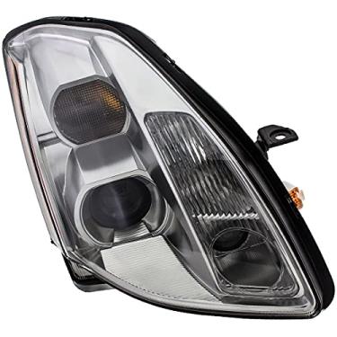 Imagem de Dorman 1591900 Conjunto de faróis laterais do passageiro para modelos selecionados Nissan