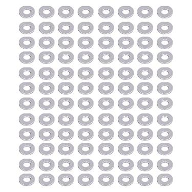 Imagem de Arruela de parafusos, 150 unidades A2‑70 de aço inoxidável DIN125 conjunto de arruelas planas para dispositivos industriais para reparo de automóveis(M3)