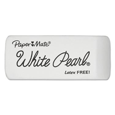 Imagem de Borracha de pérola branca Paper Mate 70624, pacote com 3