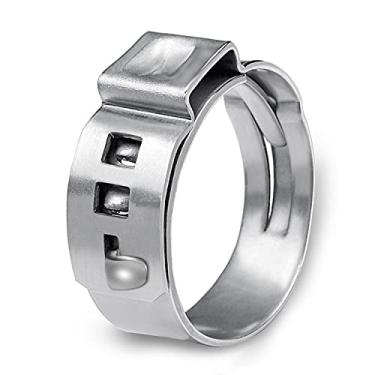 Imagem de Anéis de fixação CVS 55 peças PEX de 1/2 polegada, anéis de crimpagem Pex de aço inoxidável para conexões de tubulação PEX (1/2 polegada)