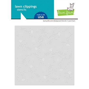 Imagem de Lawn Fawn LF2821 Estêncil de fundo de flores de primavera