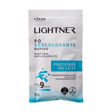 Imagem de Kit 6 Und Descolorante Cless Lightner Proteína Do Leite Suave 50G