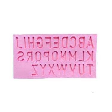 Imagem de Molde De Slicone Alfabeto Maiúsculo Letras