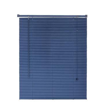 Imagem de Persiana Horizontal Cortina Pvc Azul 70 (l) X 130 (a) cm