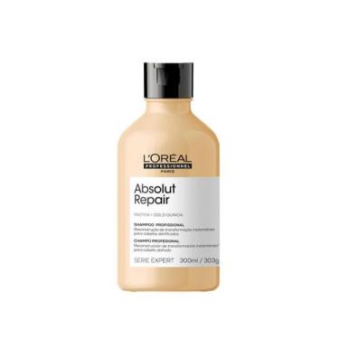 Imagem de Shampoo Absolut Repair Gold Quinoa Loréal 300ml - L'oréal