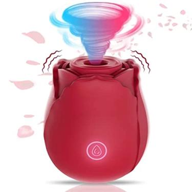 Imagem de Sugador de Clitóris e Mamilos Rose 10 Modos de Velocidade