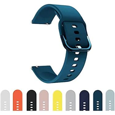 Imagem de Pulseira para Amz-Fit GTR 3/3 PRO / 2 / 2e / GTR 1 47mm / Pace/Stratos 1 2 3 / GST / LS05 / RS3 LS04 Silicone Modelo Sport (C7) (Verde)