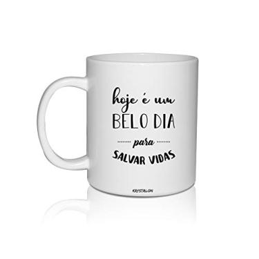 Imagem de Caneca Branca Personalizada Salvar Vidas