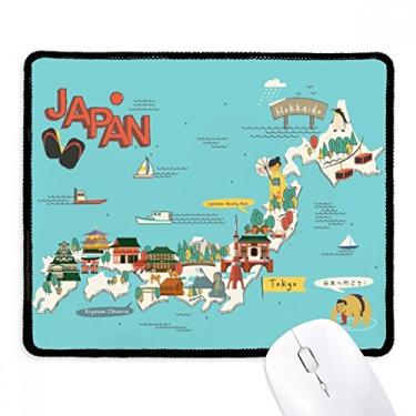 Imagem de Mousepad tradicional japonês com borda costurada para jogos