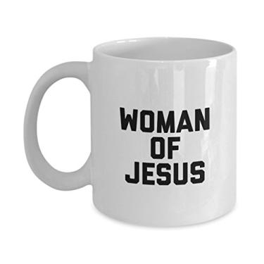Imagem de Caneca judaica – Copo de café feminino de Jesus – Ótima ideia de presente para mulheres cristãs