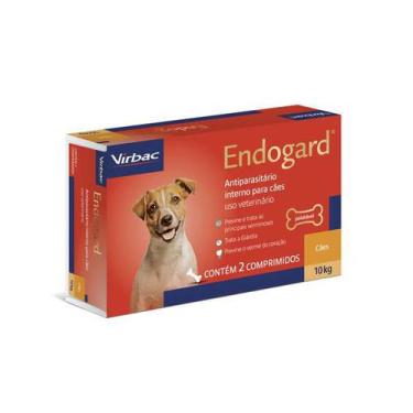 Imagem de Endogard Vermífugo Cães 10Kg 2 Comprimidos - Virbac