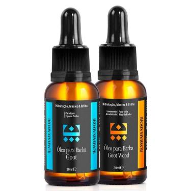 Imagem de Kit 01 Óleo Para Barba Goot + 01 Óleo Goot Wood Embaixador 30Ml