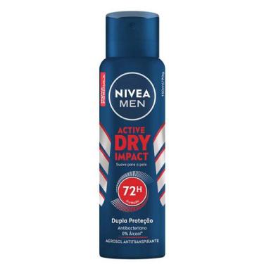 Imagem de Desodorante Masculino Aerosol Nivea Men - Dry Impact