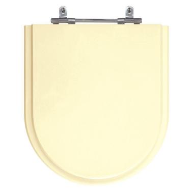 Imagem de Assento Sanitário Riviera Rosato Tampa para Vaso Celite de Madeira Laqueada 