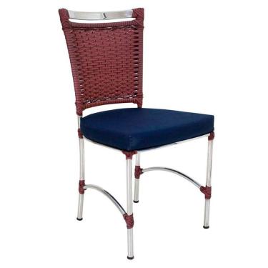 Imagem de Cadeira em Alumínio e Fibra Sintética JK Cozinha Edícula