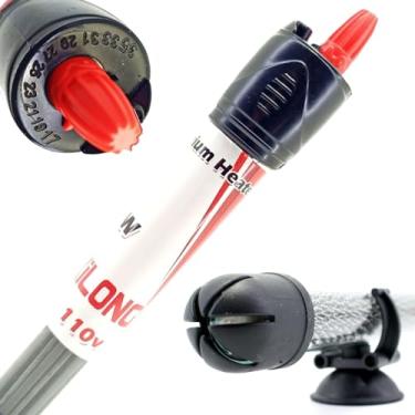 Imagem de Aquecedor Automático com Termostato Para Aquário - 100w Até 100l Novo Modelo (220v)