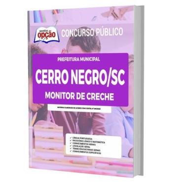 Imagem de Apostila Concurso Cerro Negro Sc - Monitor De Creche - Apostilas Opção
