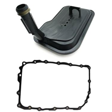 Imagem de TRANSPEED 6L80 6L80E Filtro de Transmissão Automática e Kit de Junta de Cárter de Óleo OEM 24236933 Compatível com CADILLAC CHEVY HUMMER Resistente 6 Velocidades